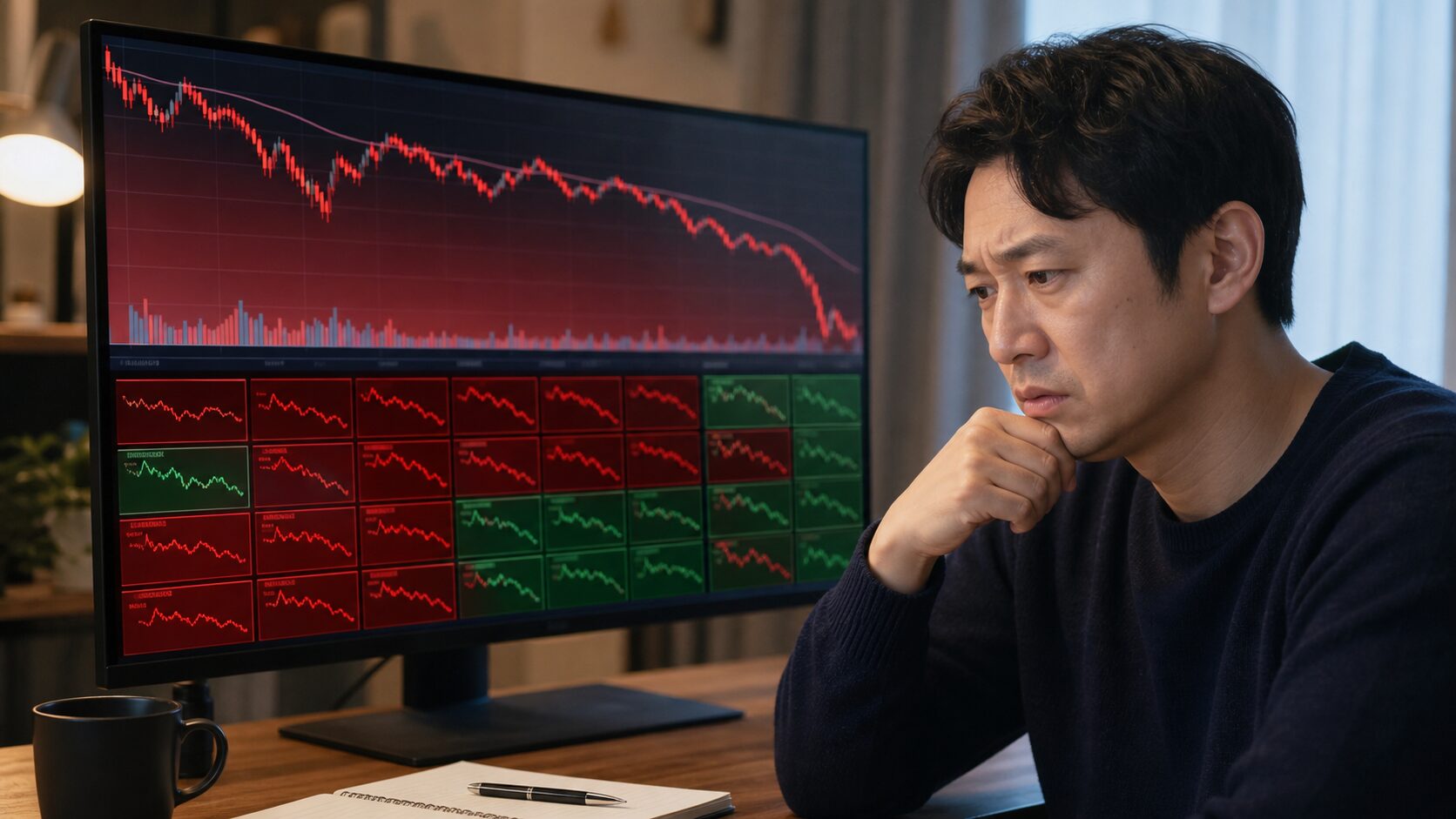 今週の日本株で指数全体と日経平均の動きを確認する個人投資家向けサムネイル画像