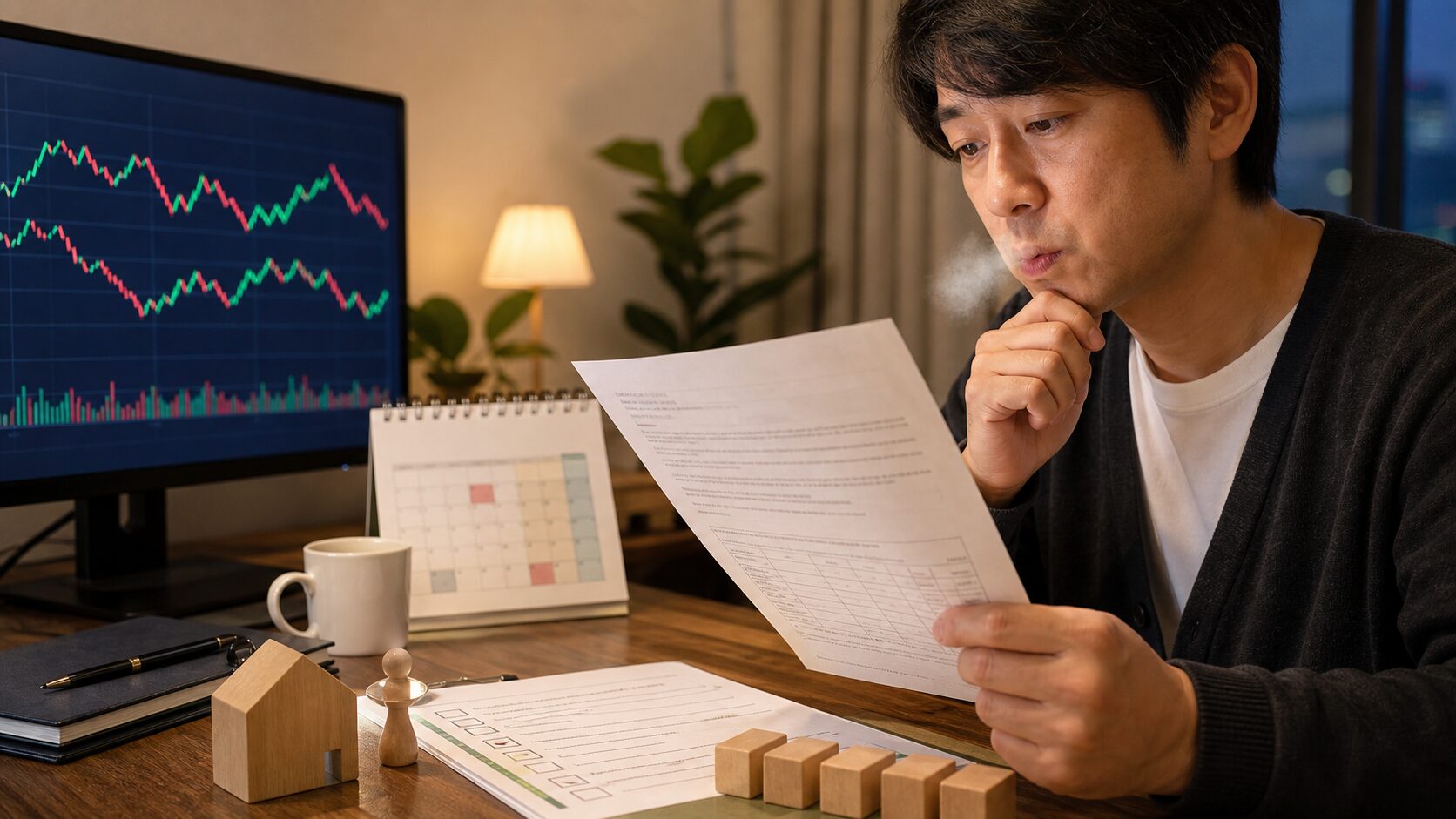 大引けの日本株で業績修正と太平洋セメの動きを確認する個人投資家向けサムネイル画像
