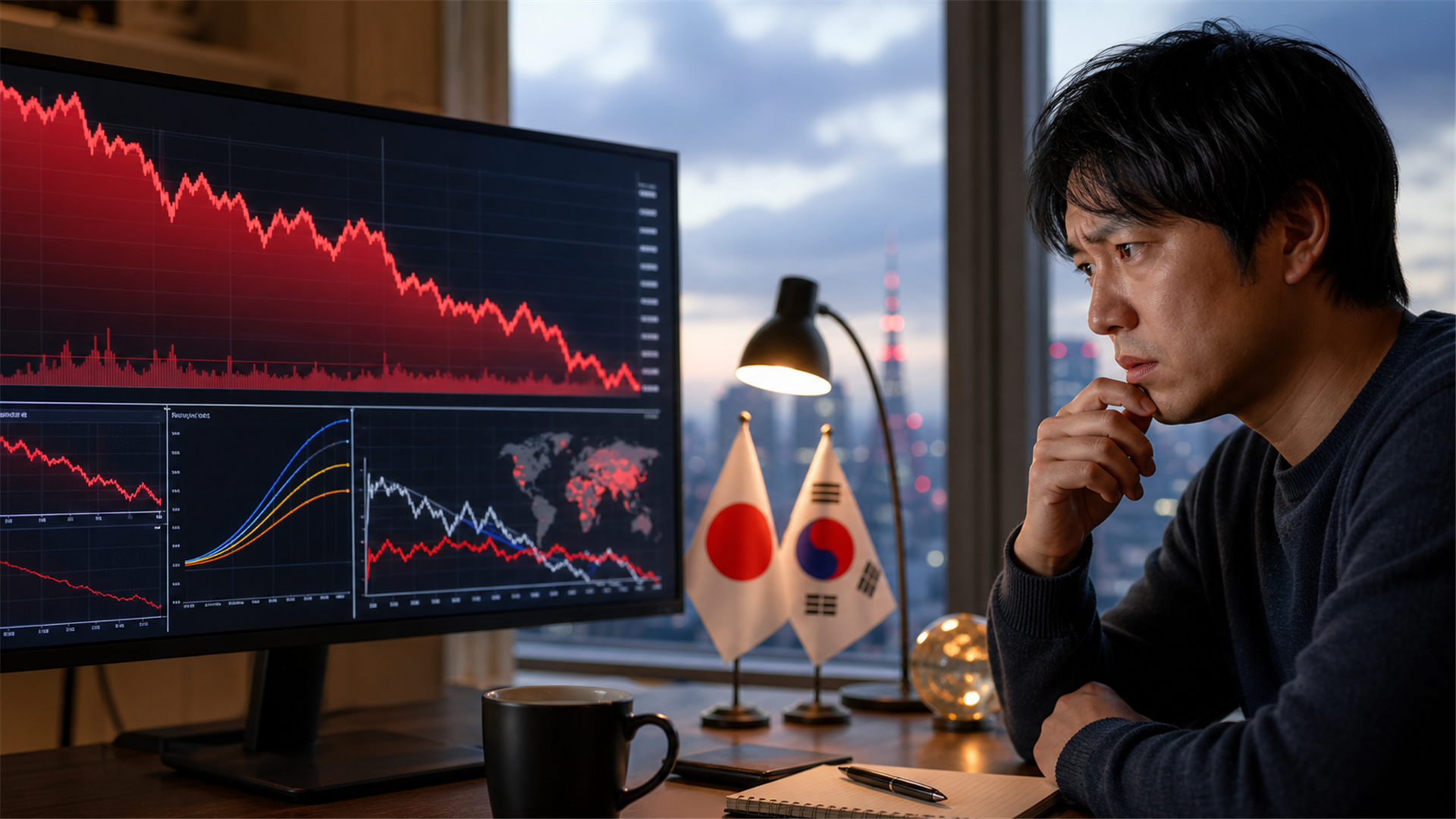 寄り前の日本株で銀行株と三菱UFJの動きを確認する個人投資家向けサムネイル画像