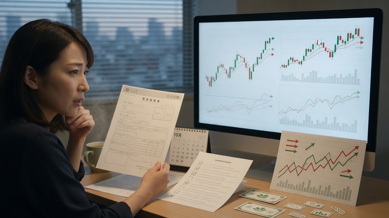 寄り前の日本株で決算とさくらインターネットの動きを確認する個人投資家向けサムネイル画像