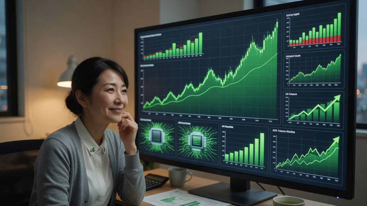 来週の日本株で大型AI株とソフトバンクGの動きを確認する個人投資家向けサムネイル画像