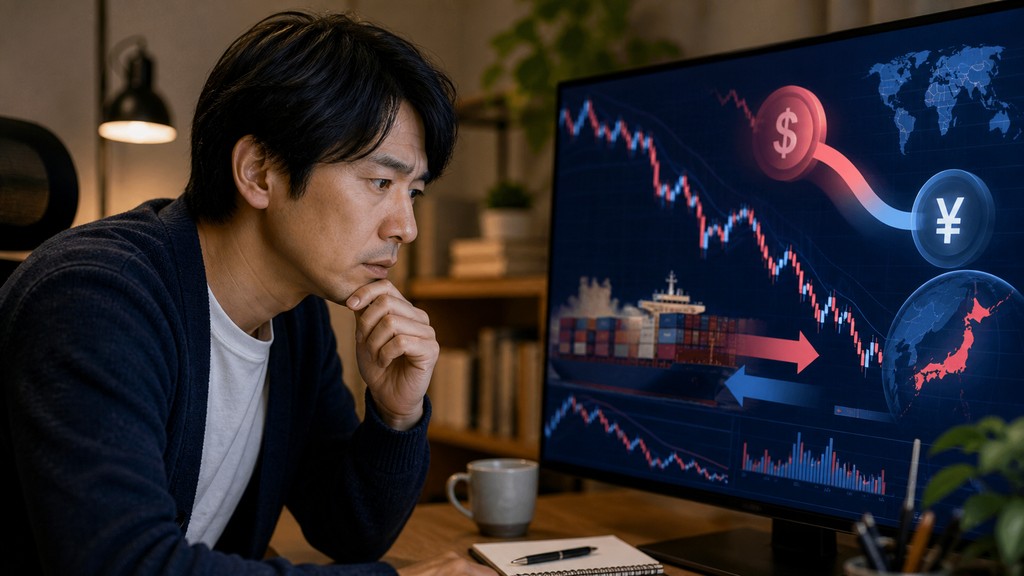 今週の日本株で為替とドル円の動きを確認する個人投資家向けサムネイル画像