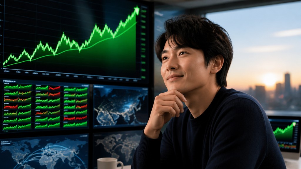 寄り前の日本株で指数全体と日経平均の動きを確認する個人投資家向けサムネイル画像