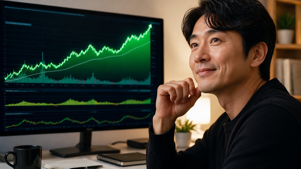 大引けの日本株で大型AI株とソフトバンクGの動きを確認する個人投資家向けサムネイル画像