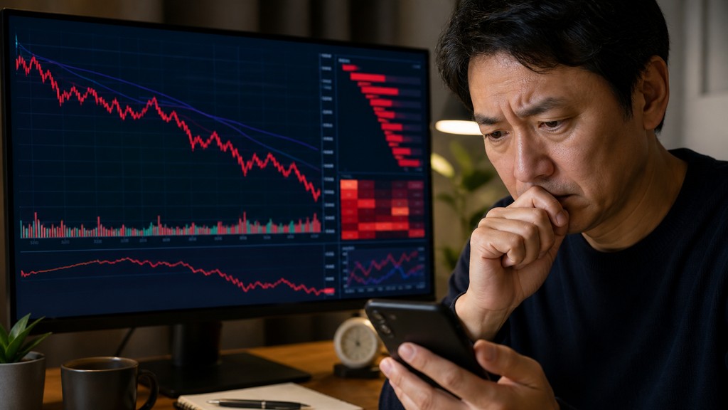 大引けの日本株で大型AI株とソフトバンクGの動きを確認する個人投資家向けサムネイル画像