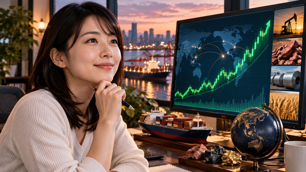 大引けの日本株で商社株と三菱商事の動きを確認する個人投資家向けサムネイル画像