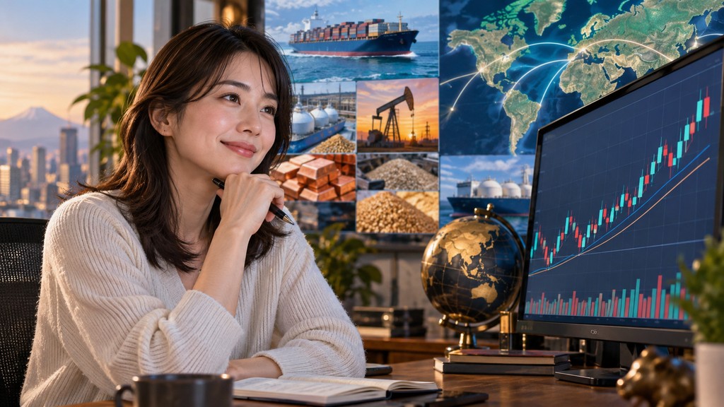 来週の日本株で商社株と三菱商事の動きを確認する個人投資家向けサムネイル画像